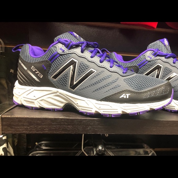 new balance grey and purple